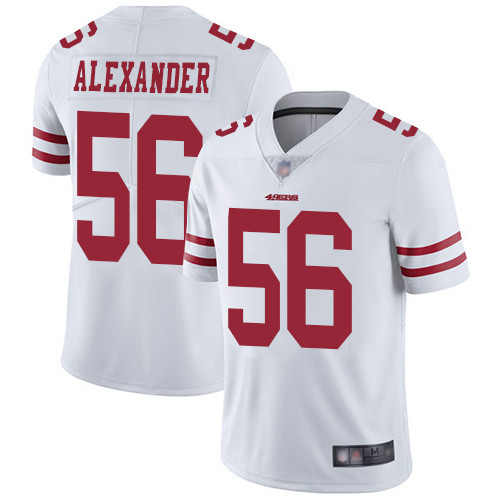 San Francisco 49ers Limited White Men Kwon Alexander Road NFL Jersey #56 Vapor Untouchable